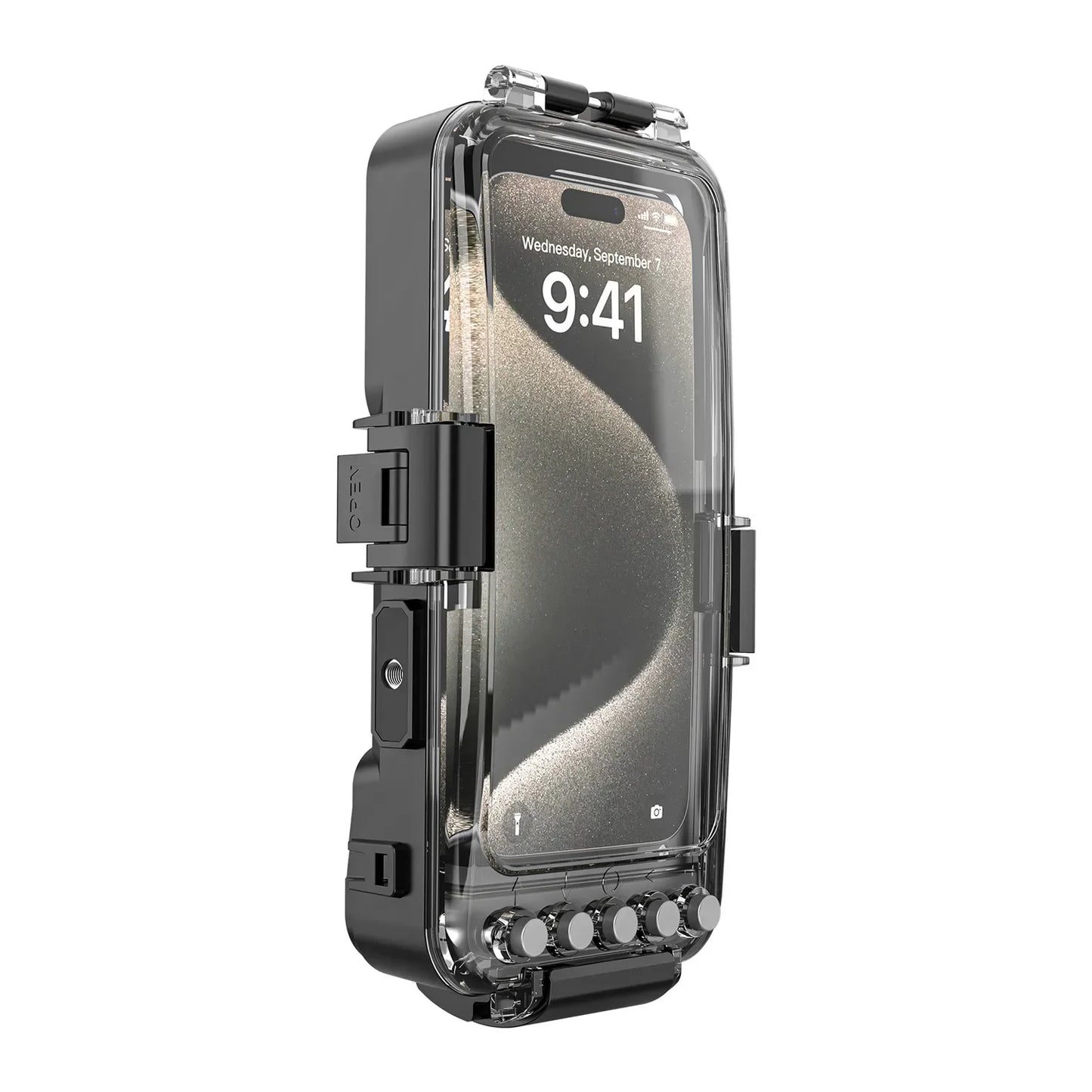 30M Professional General Diving Phone Case IPX8 Waterproof Depth Outdoor Swimming – For iPhone