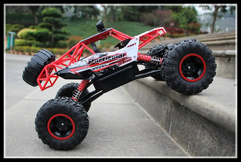 New 4WD RC Cars Off-Road Remote Control Buggy Truck Racing Drift with LED Lights RTR Vehicle for Children’s Toy Gifts