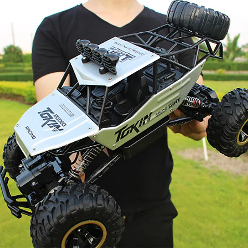 New 4WD RC Cars Off-Road Remote Control Buggy Truck Racing Drift with LED Lights RTR Vehicle for Children’s Toy Gifts