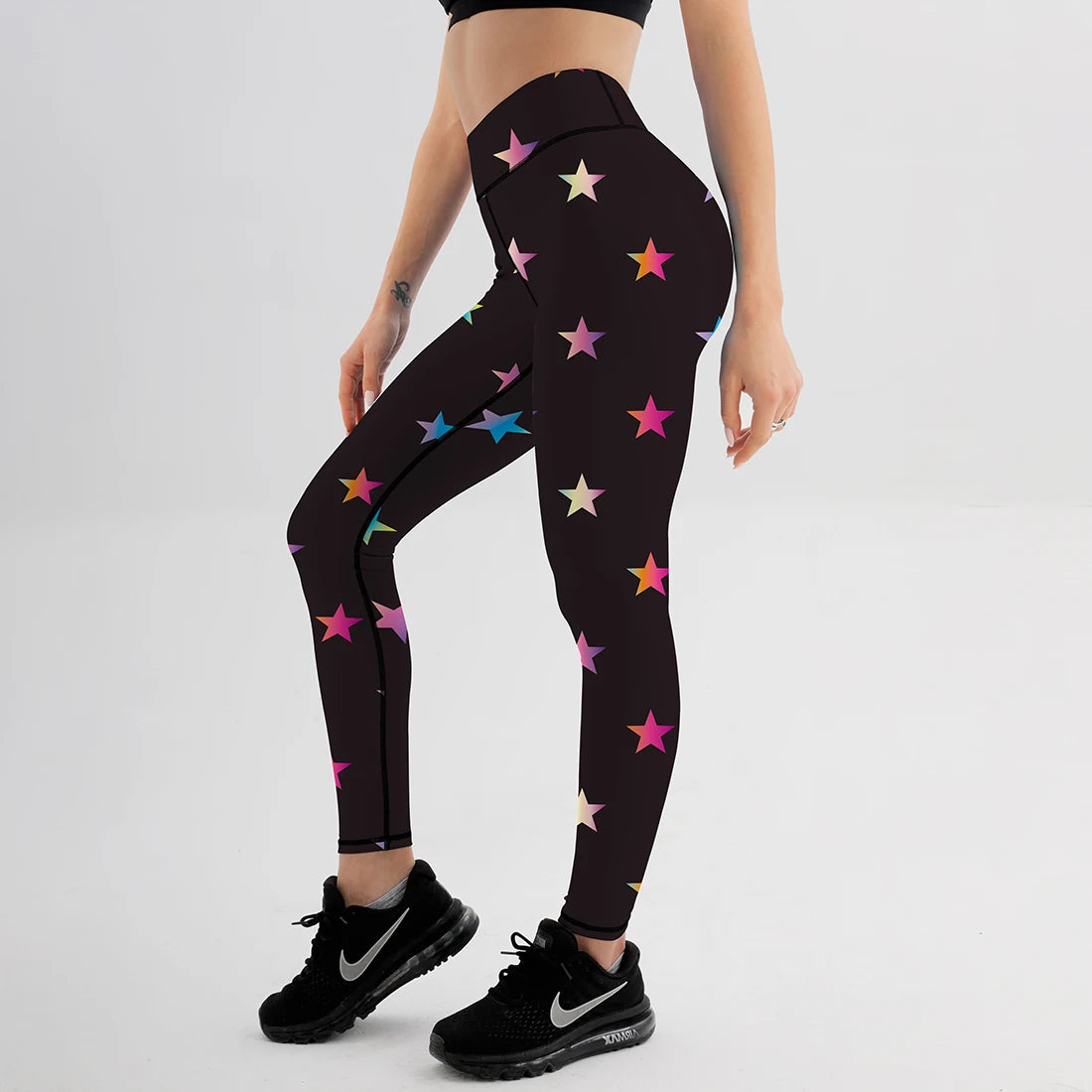 Women's Star Pattern Printed Leggings