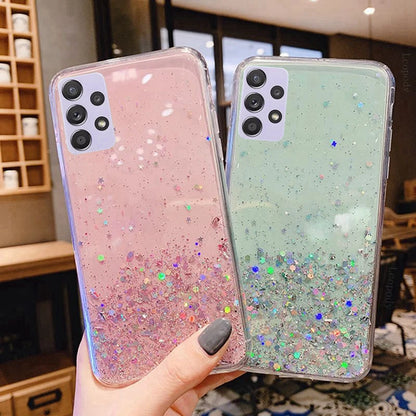 Glitter Phone Case For samsung galaxy