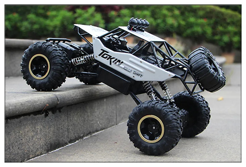 New 4WD RC Cars Off-Road Remote Control Buggy Truck Racing Drift with LED Lights RTR Vehicle for Children’s Toy Gifts