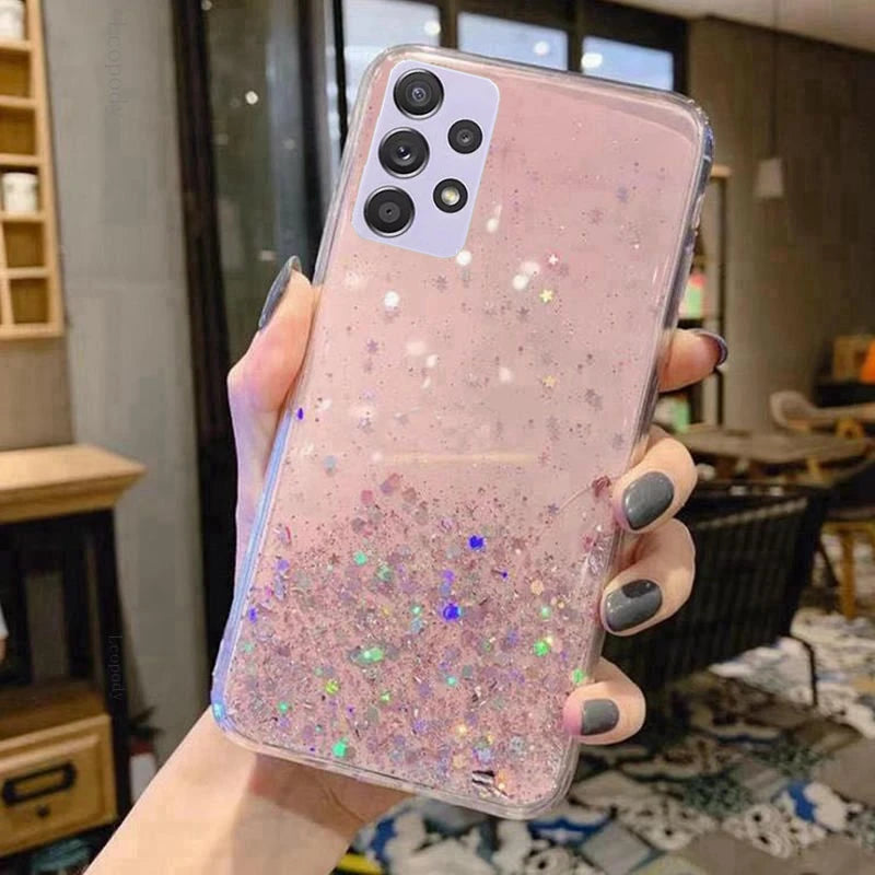 Glitter Phone Case For samsung galaxy