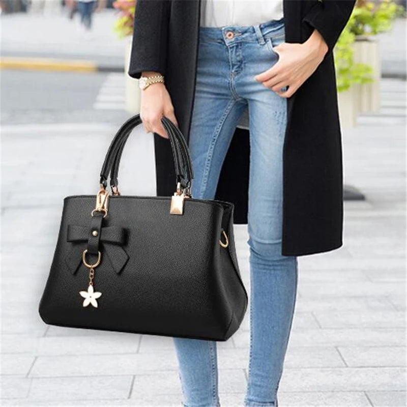 Gusure Luxury Handbag Women Crossbody Bag with tassel hanging Large Capacity Female Shoulder Bags Embroidery Tote Sac A Main