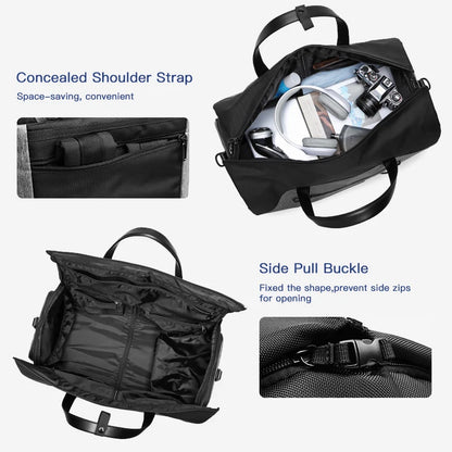 OZUKO Travel Bag: Multifunction, Large Capacity, Waterproof