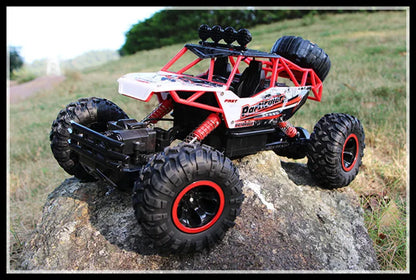 4WD RC Car with LED Lights – 2.4G Radio Remote Control Off-Road Buggy Trucks, Perfect for Boys' Toys and Kids' Gifts