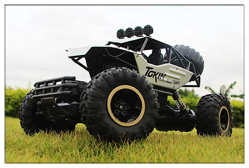 New 4WD RC Cars Off-Road Remote Control Buggy Truck Racing Drift with LED Lights RTR Vehicle for Children’s Toy Gifts