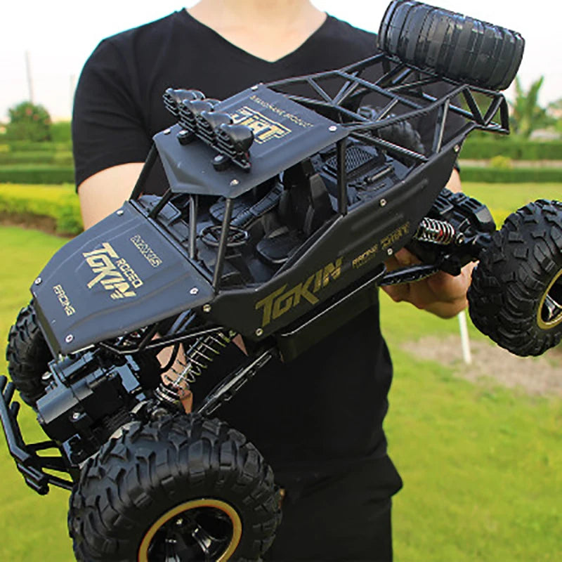 New 4WD RC Cars Off-Road Remote Control Buggy Truck Racing Drift with LED Lights RTR Vehicle for Children’s Toy Gifts