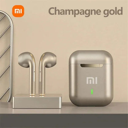 Xiaomi J18 trådlös hörlur HiFI In-ear Stereo med mikrofon Bluetooth Touch Vattentät brusreducerande olika hörlurar