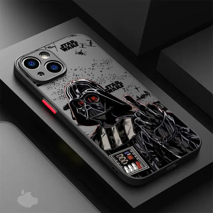 Stars Wars Cool Hero Soft Phone Fodral för Apple iPhone