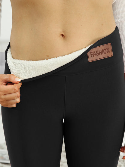 Women's Winter Velvet Leggings for Cold Weather