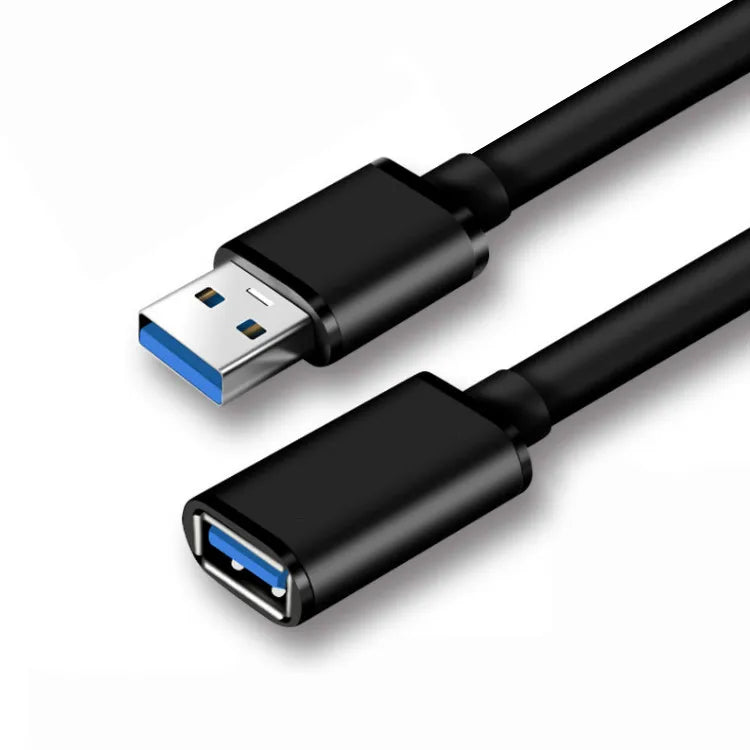 USB 3.0 / 2.0 förlängningskabel hane till hona förlängningskabel snabb hastighet USB 3.0/2.0 förlängd för bärbar dator USB 3.0 förlängning