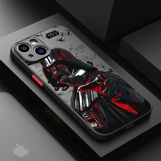 Stars Wars Cool Hero Soft Phone Case for Apple iPhone