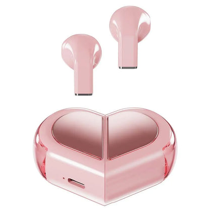 Creative Rotatable Bluetooth Earphones, Love TWS 5.3 Wireless Earphones, Deformation Earphones