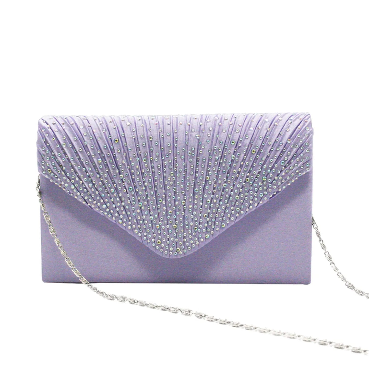 Dammode sidenbälte Clutch – Elegant Evening Prom Handväska.