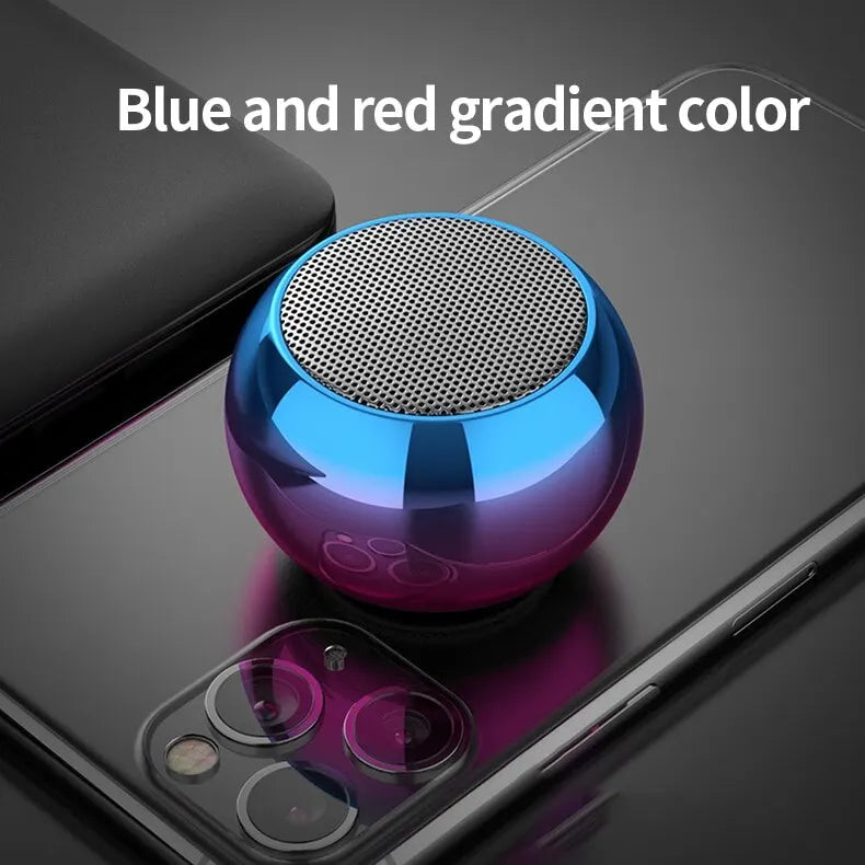 M3 Flash Wireless Bluetooth Speaker Portable Small Steel Gun Metal Heavy Subwoofer Outdoor Mini Bluetooth Small Speaker