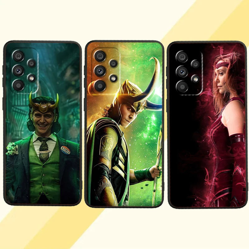 Marvel Loki Wanda Case For Samsung