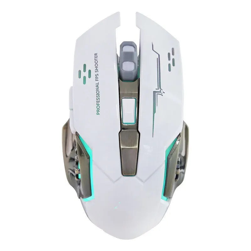 Rechargeable Wireless Mouse Gaming Computer Silent Bluetooth Mouse