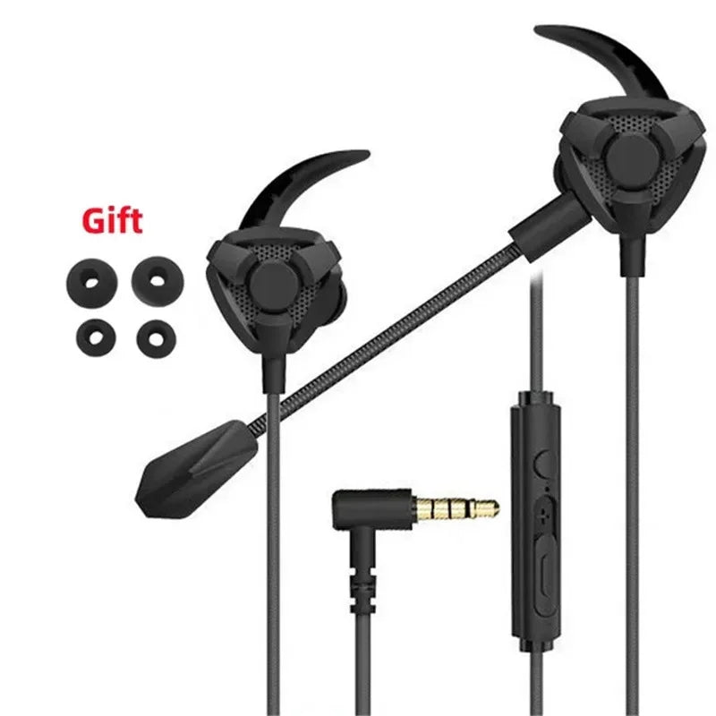 Headset Gamer Headphones Wired Earphone Gaming Earbuds With Mic For Pubg PS4 CSGO Casque Phone Tablet Laptop Universal Game