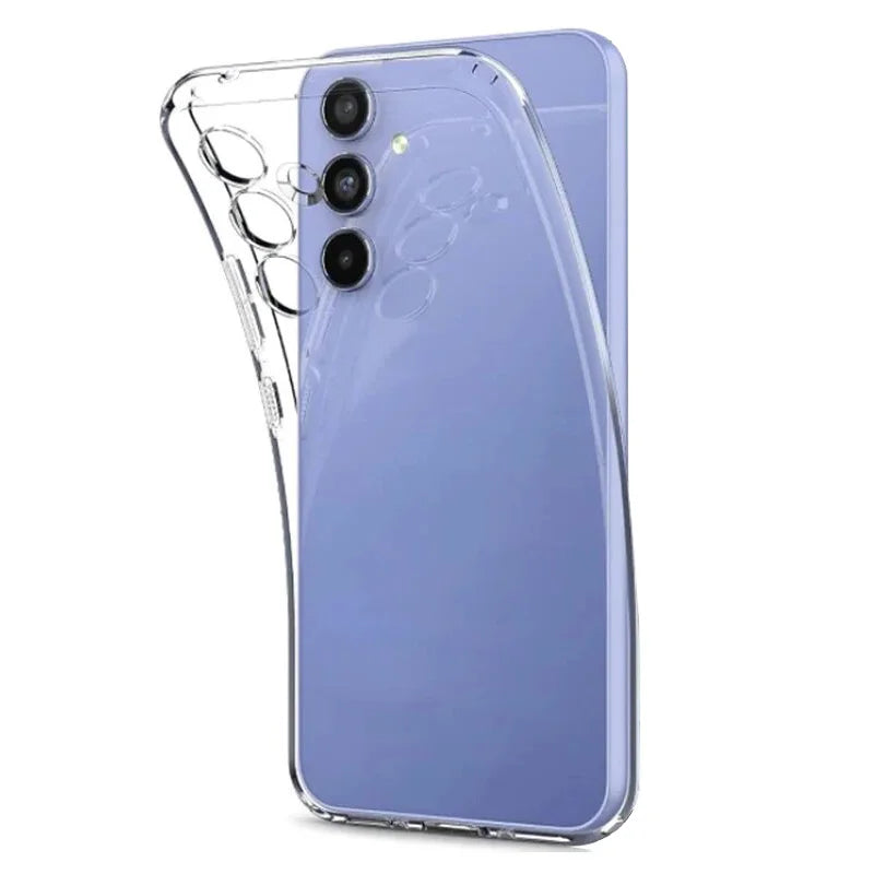 Ultra Thin Clear Silicone Soft Bumper Case for Samsung Galaxy A15