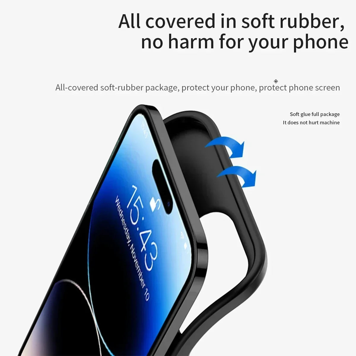 20000mAh batteriladdarfodral för IPhone XR Max Mini Laddningsfodral Baksida