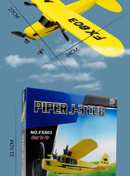 New FX803 remote control aircraft Two channel fixed wing foam remote control glider Children's aircraft model toy aircraft