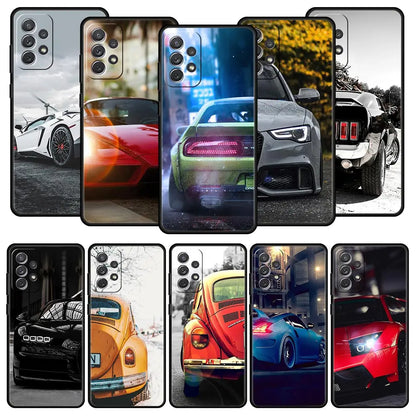 Phone Cover Case For Samsung Sports Cars Male Men