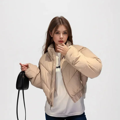 Korean Style Loose Padded Parka – Warm & Stylish