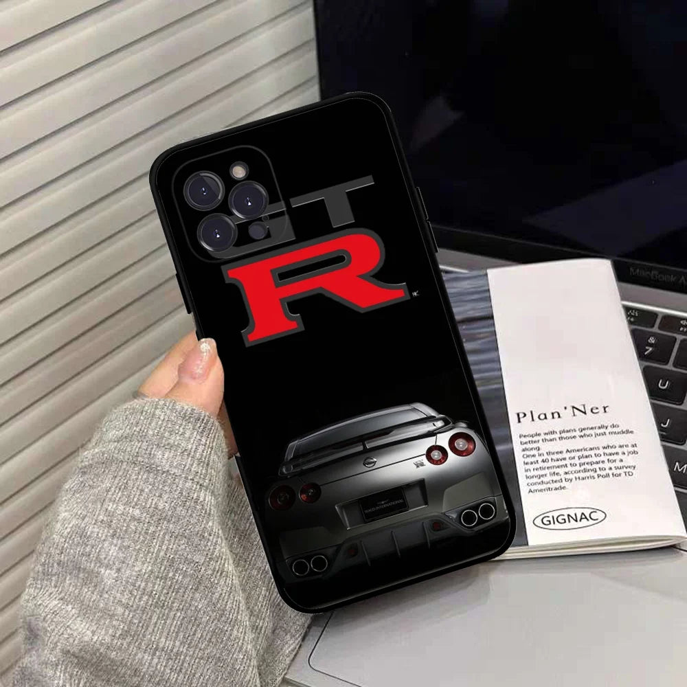 Skyline GTR R32 Phone Case Silicone Soft Cover for iPhone