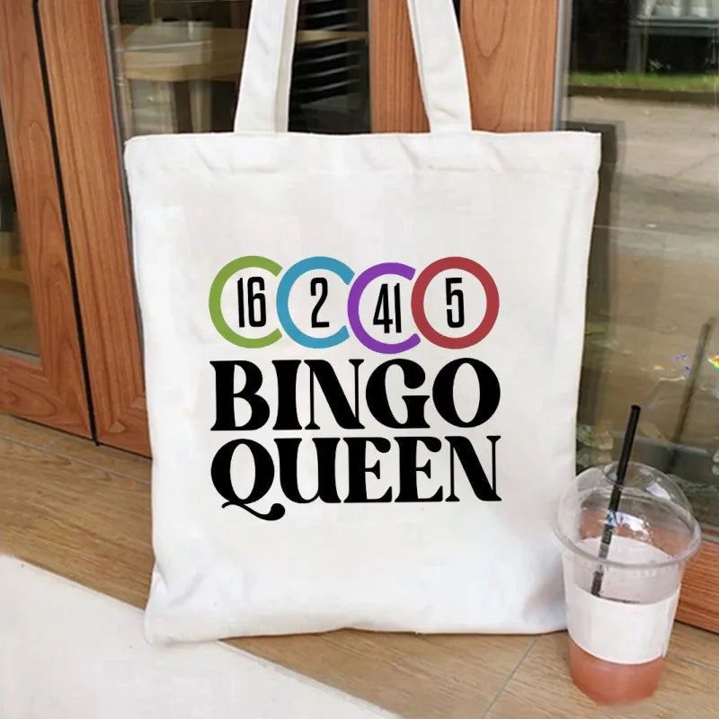 Bingo Canvas Tote: Eco Shopping