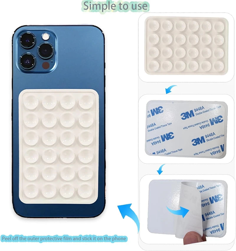 Hands Free Silicone Suction Phone Case