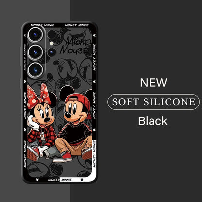 Disney Mickey Minnie Mouse Phone Case – Compatible with Samsung Galaxy