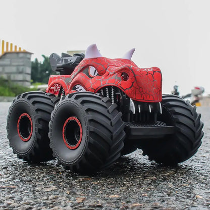 2,4G RC Dinosaur Car: Stunt Stunt, Spray Effect, Musical Lights