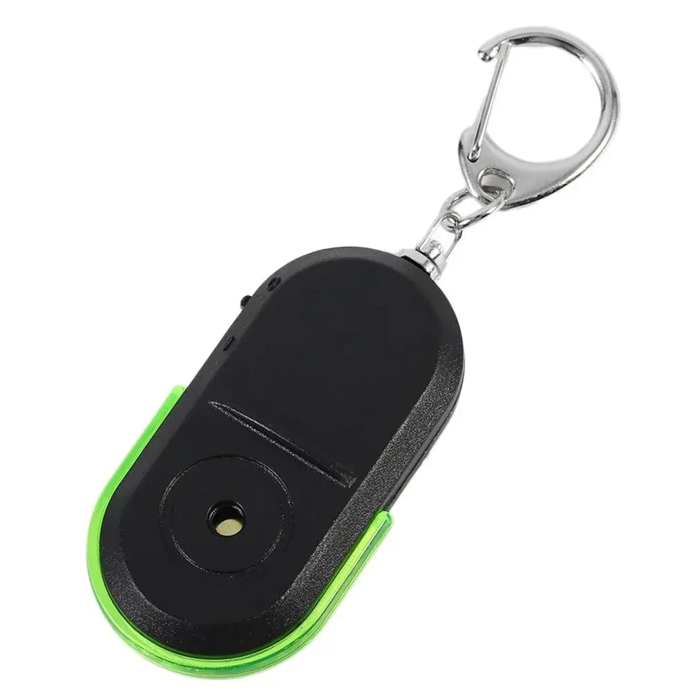 Smart Find Locator Anti-Lost Key Finder Keychain Whistle Beep Sound Control LED Torch Portable Car Key Mini Finder