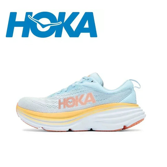 Hoka One Bondi 8 Road löparskor Ljusblå