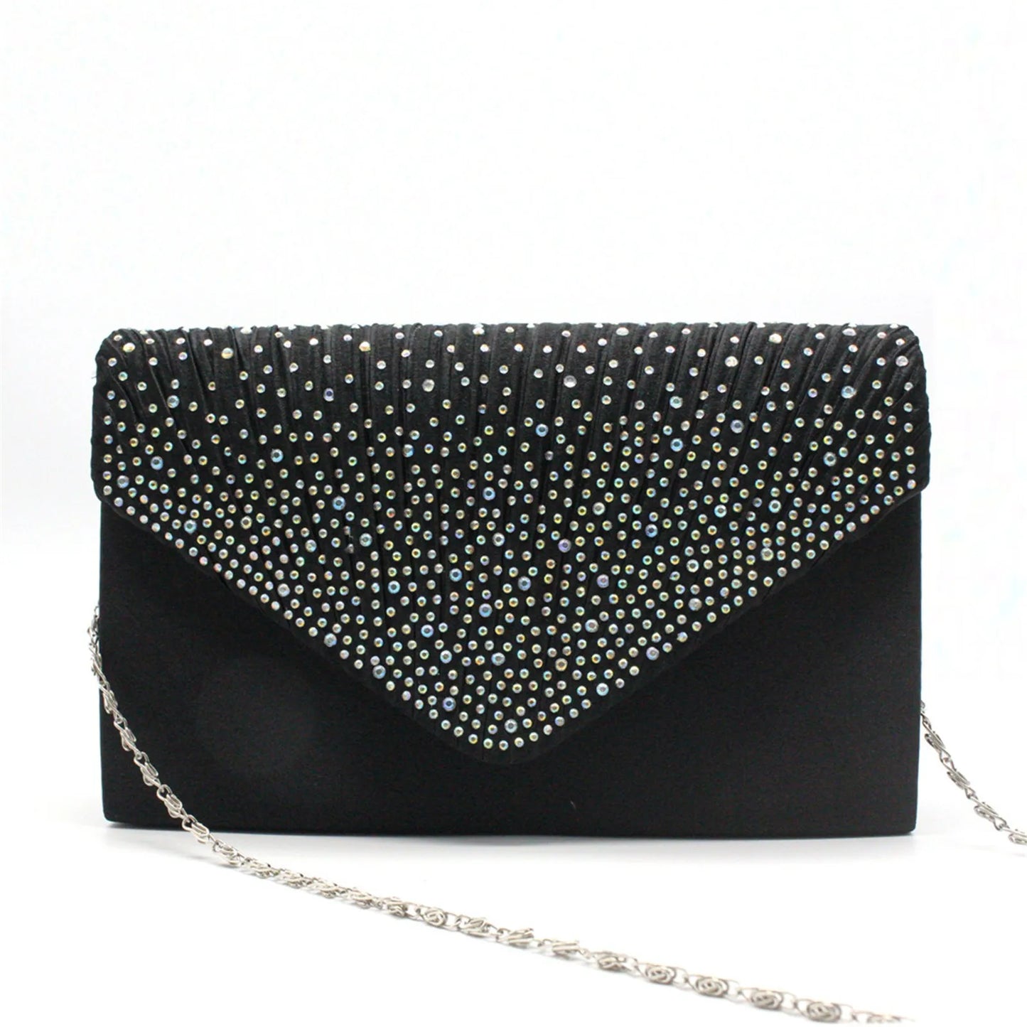 Dammode sidenbälte Clutch – Elegant Evening Prom Handväska.