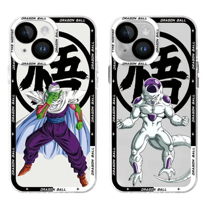 Anime Dragon Ball telefonfodral för Apple iPhone-modeller – Silikonskal för iPhone