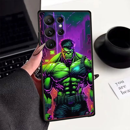 The Avengers Venom Hulk Black Phone Case – Compatible with Samsung Galaxy