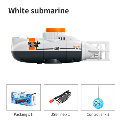 RC High-Speed Boat 10Km/h 2.4G Waterproof Remote Control Boats Ship Speedboats Remote Control Outdoor Toys for Kids Adult Gifts