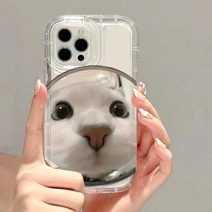 Transparent Phone Case for iPhone  – Cartoon Black Cat Shells Fundas For iPhone