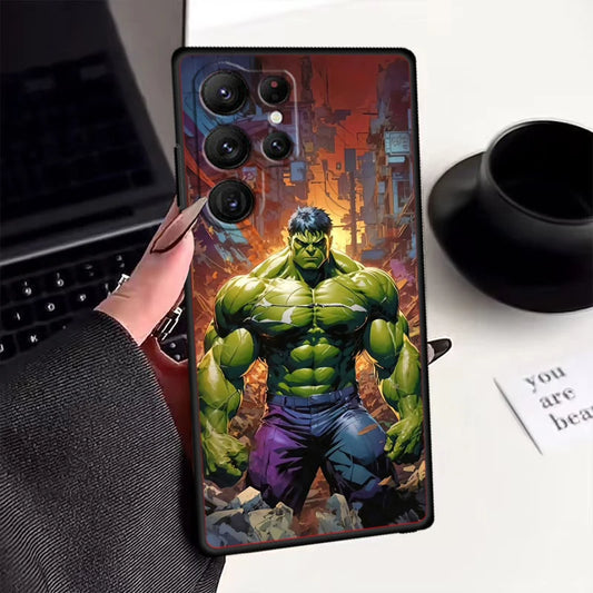 The Avengers Venom Hulk Black Phone Case – Compatible with Samsung Galaxy