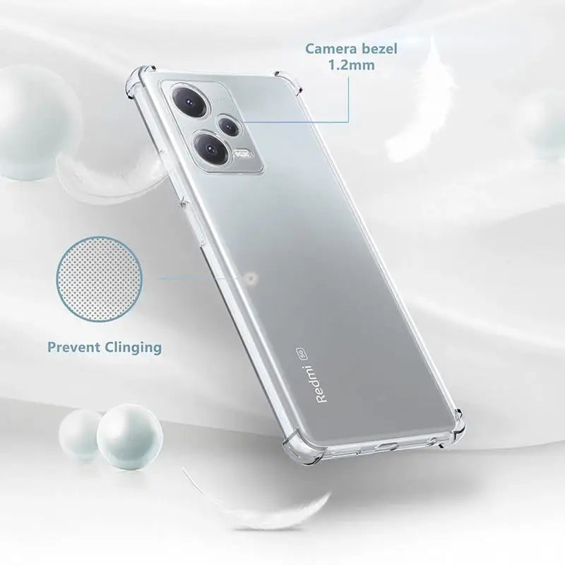 Luxury Clear Shockproof Case for Xiaomi Redmi Note 11E