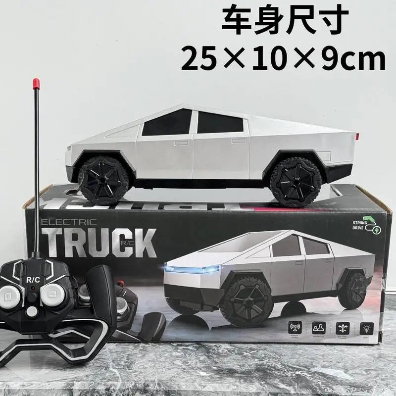 Metal  1:12 Silver Remote Lada Rccar Toy Rc Cybertruck Offroad  Lada Pickup Truck Car Model Children'S Toy Gift