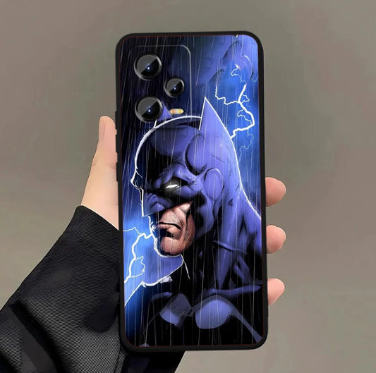 B-Batmans Cartoon Cute For Xiaomi Redmi Note 13 12R 12 12S Turbo 11 11T 11S 10 10S Pro Plus 5G Black Cover Phone Case