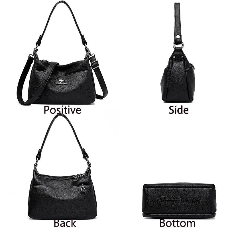 Fashion Women's Leather Bag: Branded, Luxury