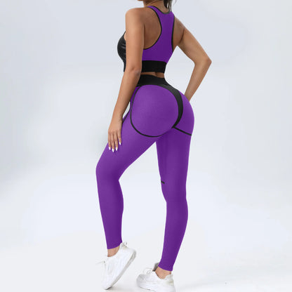 Women's High Waist Mesh Push Up Leggings