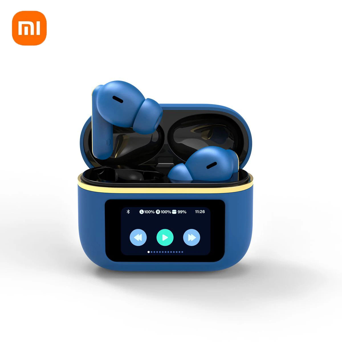 Xiaomi New Wireless Headset Touch Color Screen Bluetooth Headphones ANC Earphones, Super Bass Advanced Audio