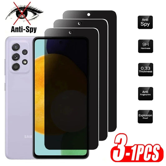 Privacy Skärmskydd för Samsung Galaxy A15 A35 A55 A05 Anti-Spy Skyddsglas för Samsung A14 A24 A35 A54 A12 A13 A16