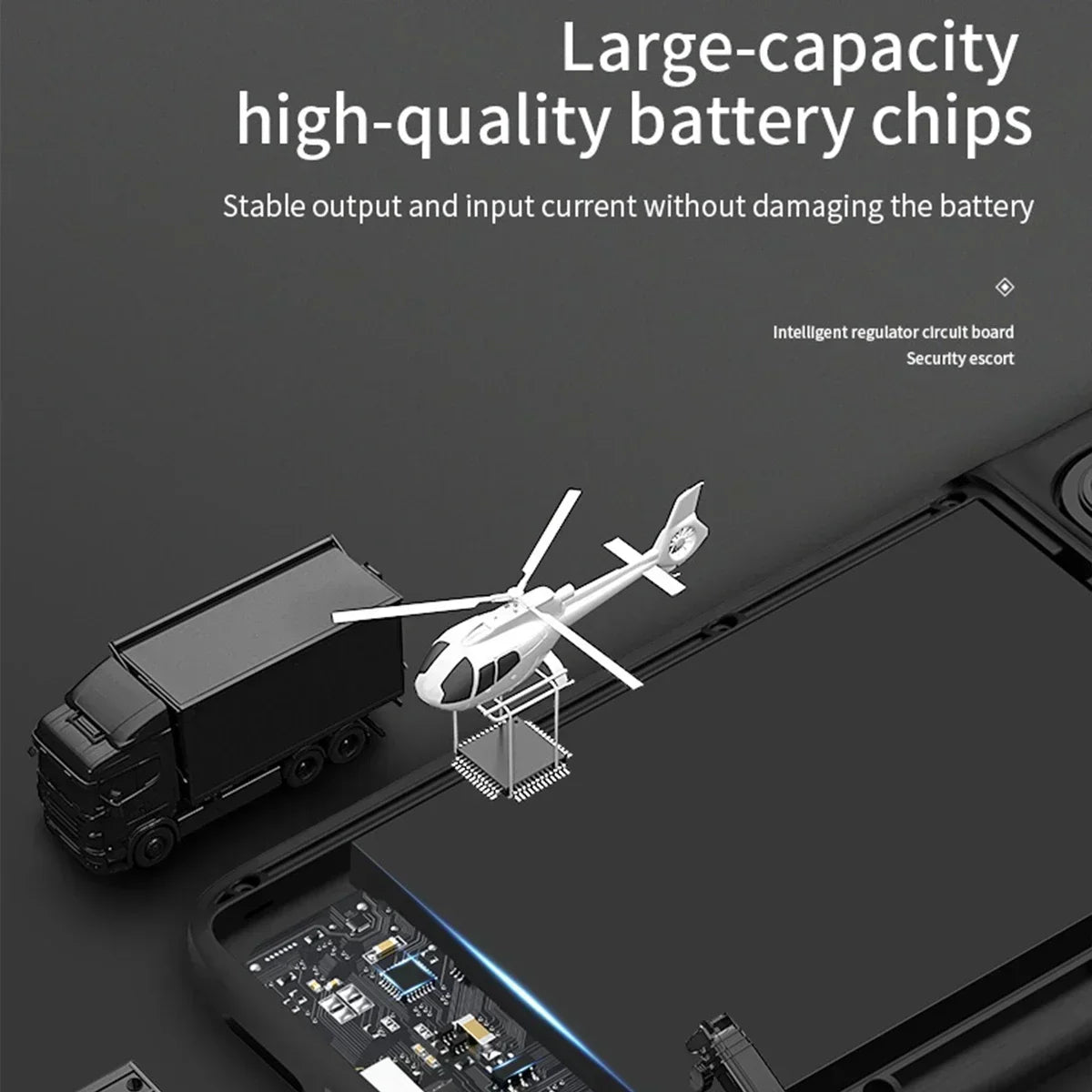 20000mAh batteriladdarfodral för IPhone 12 Pro mini Laddningsfodral