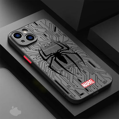 Marvel Spider Man Iron Man Cover Telefonfodral för iPhone-modeller – För POCO X6 Pro